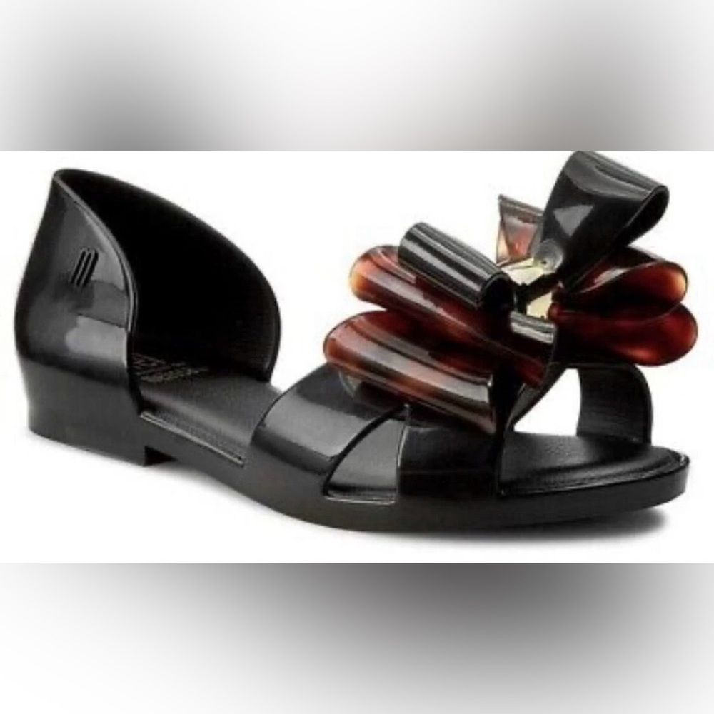 NWOB Melissa Seduction II Jelly Flats Women’s size 9